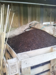 1m cubed finished crumbly compost